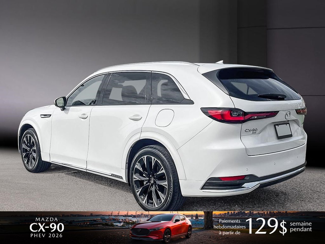 2026 Mazda CX-90 PHEV JM3KKEHA1T1408686 Rhodium White Metallic Mirabel - photo #3