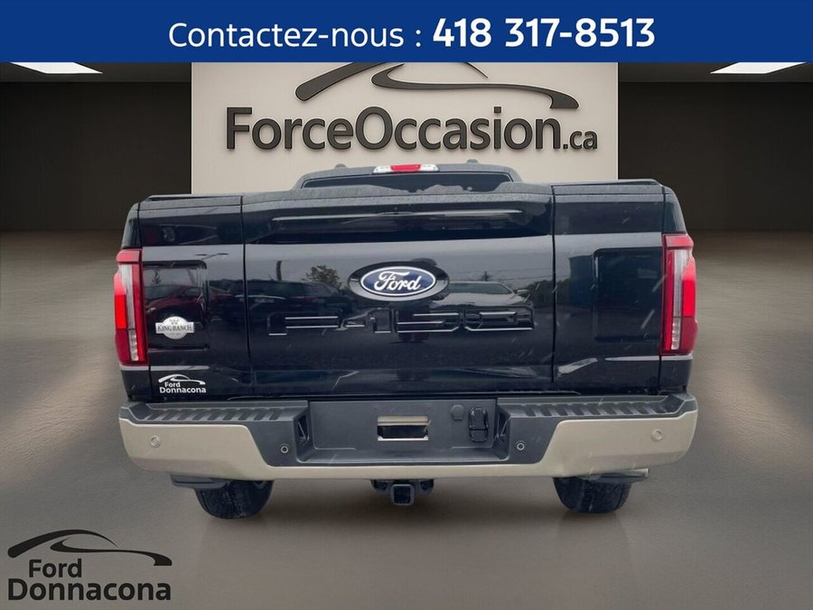 Ford F-150 King Ranch cabine SuperCrew 4RM caisse de 6,5 pi 2025 Noir