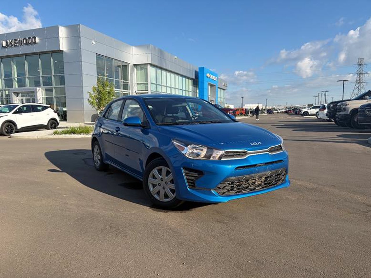 2023 Kia Rio 5-door LX+ IVT Blue Sherwood Park - photo #1