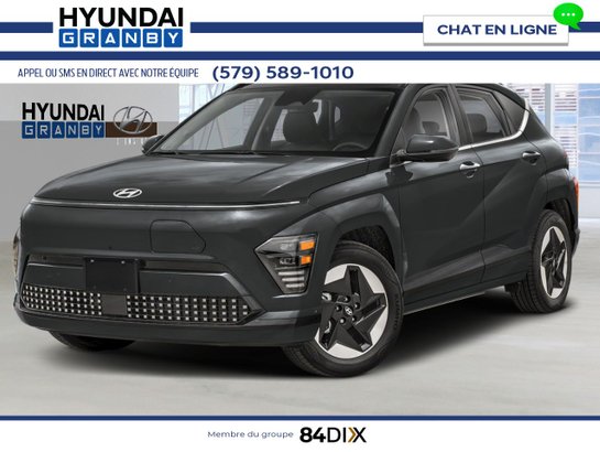2026 HYUNDAI Kona Electric Preferred TA avec ensemble Ultimate Ecotronic Grey Matte