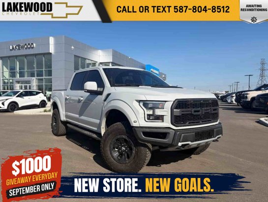 2017 Ford F-150 Raptor 802A Performance 3.5L EcoBoost | Panoramic Sunroof White