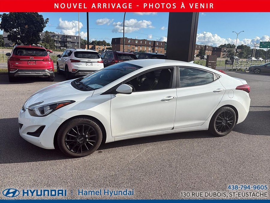 2015 Hyundai Elantra 2015 White