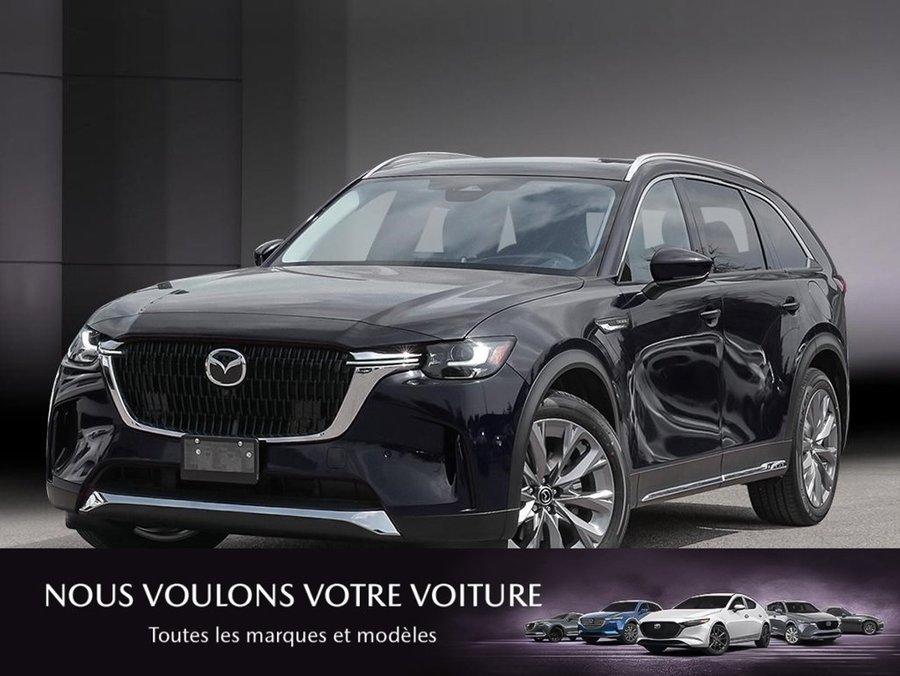 Mazda CX-90 hybride léger 2026 2026 Noir de jais mica