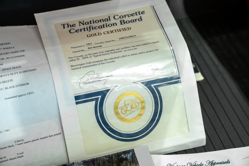 Chevrolet Corvette 1961 Montréal - photo #73