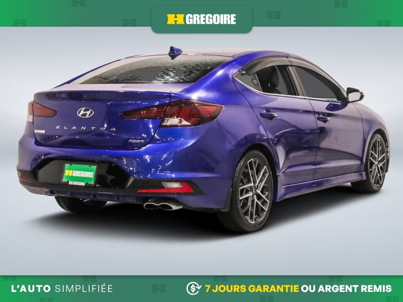 Hyundai Elantra 2019 Bleu Saint-Eustache - photo #8