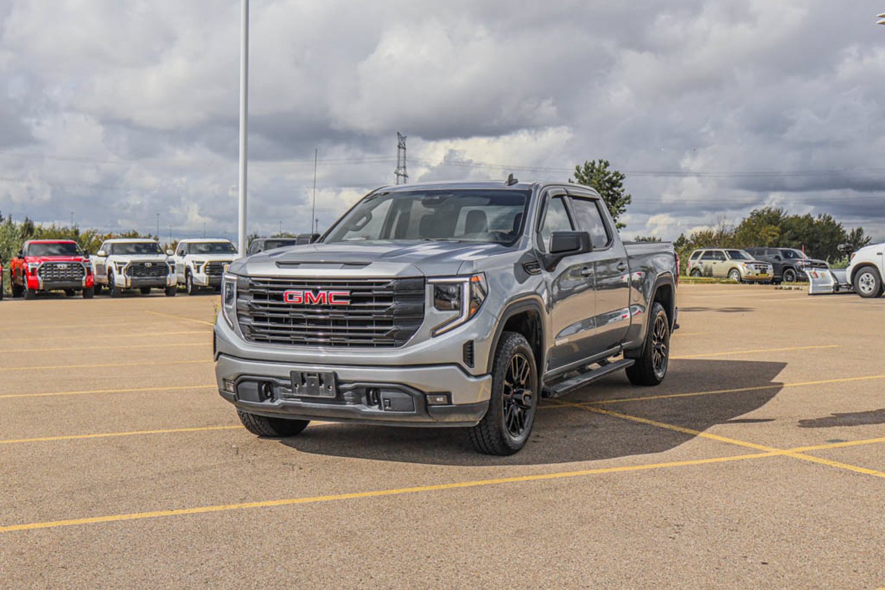 2024 GMC Sierra 1500 4WD Crew Cab 157 Elevation Grey Sherwood Park - photo #3