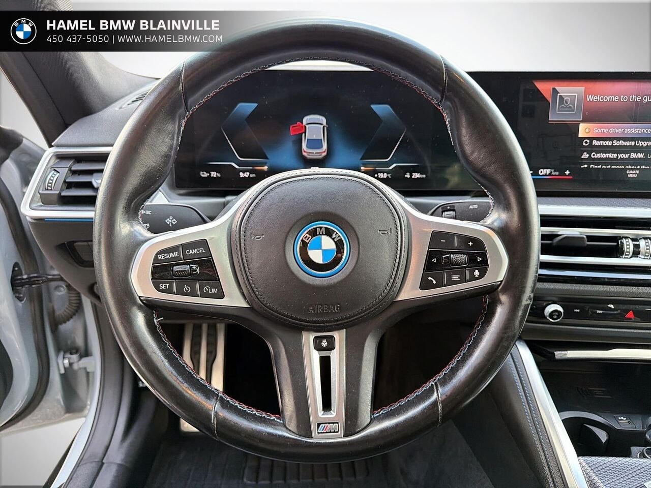 BMW i4 M50 Gran Coupe 2022 Gris Blainville - photo #10