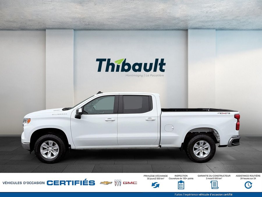 2025 CHEVROLET SILVERADO LT cabine multiplace 4RM 157 po White