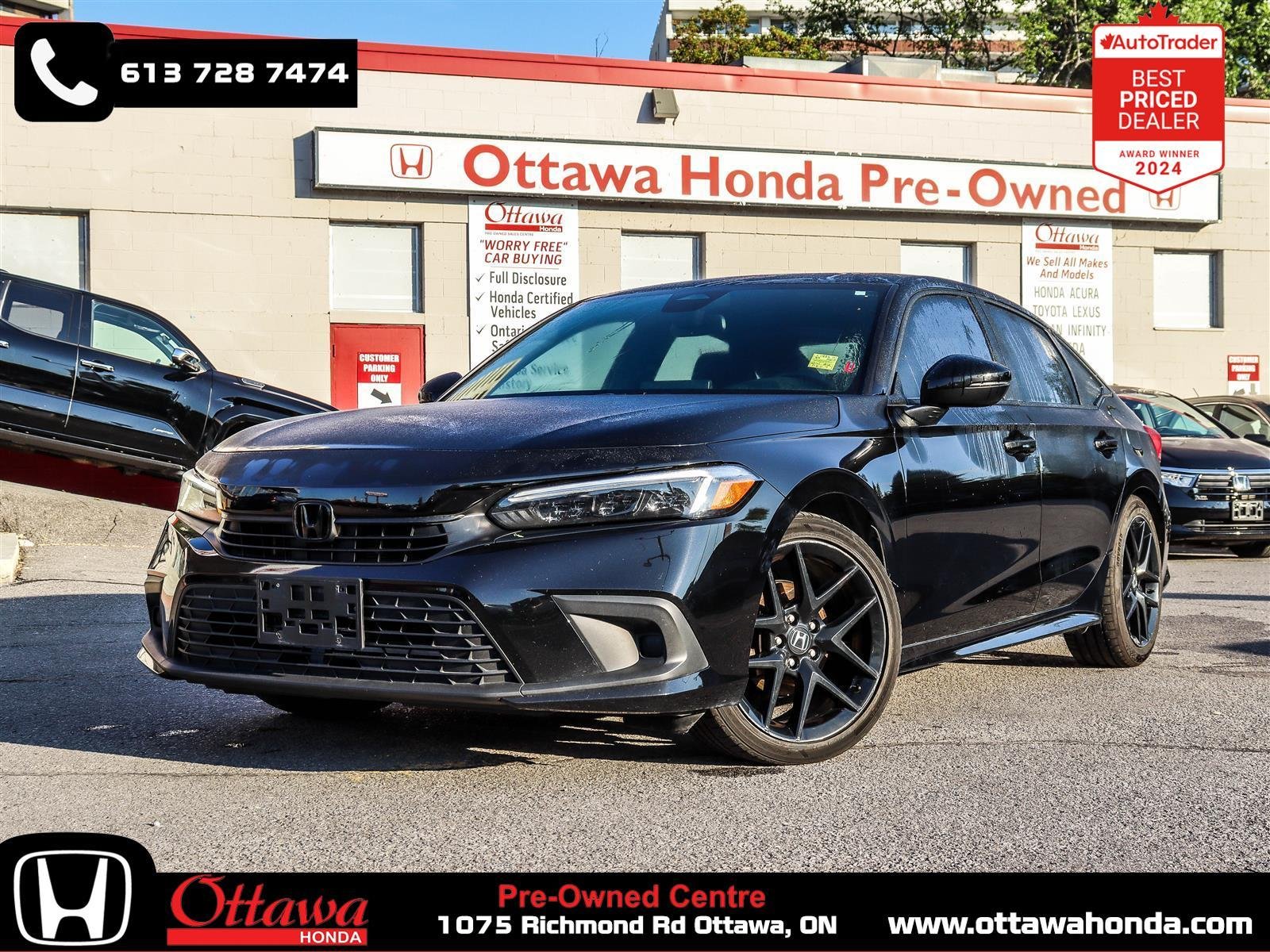 Honda Civic Berline Sport 2024 Black Ottawa & Gatineau - photo #0