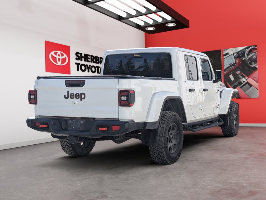 Jeep Gladiator MOJAVE 4X4 / SIÈGES CHAUFFANTS/VOLANT CHAUFFANT/MARCHEPIEDS/AC BIZONE/CAMÉRA DE RECUL/BLUETOOTH 2021 Blanc