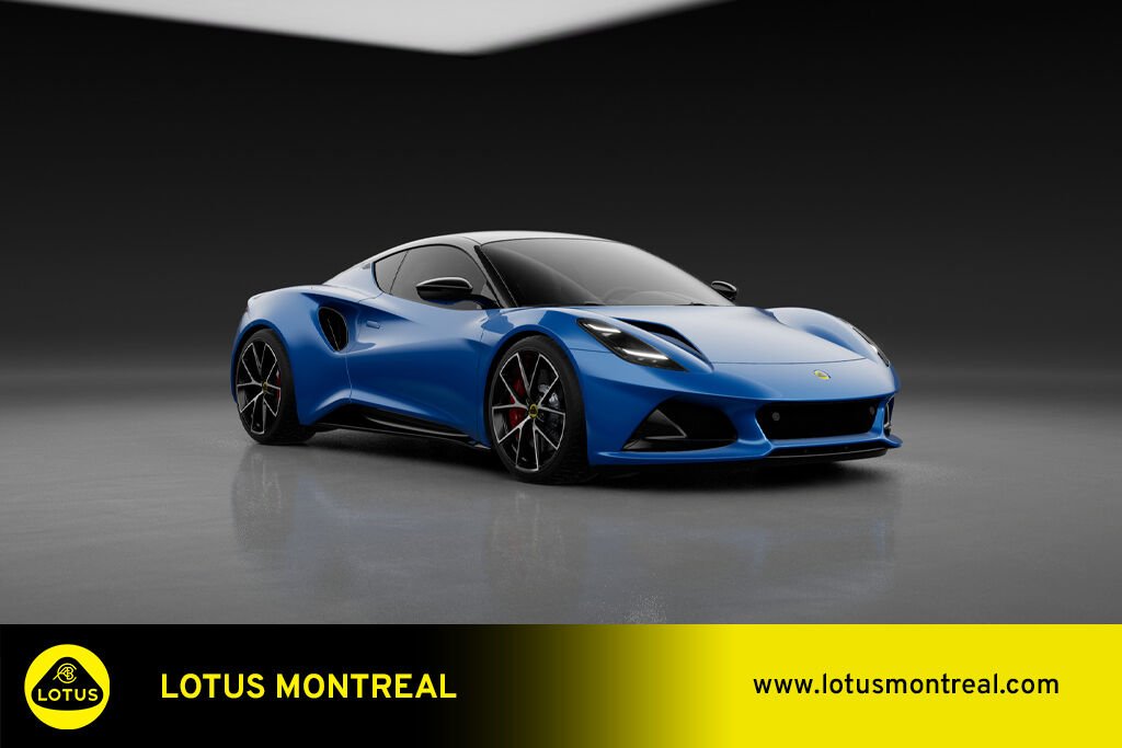 Lotus Emira V6 Coupe *DEMO* 2025 Bleu Kirkland - photo #2
