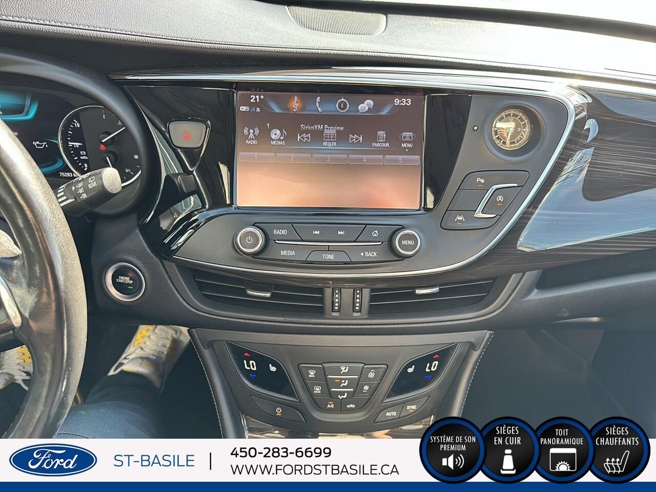 2019 BUICK ENVISION Brown Saint-Basile-le-Grand - photo #24