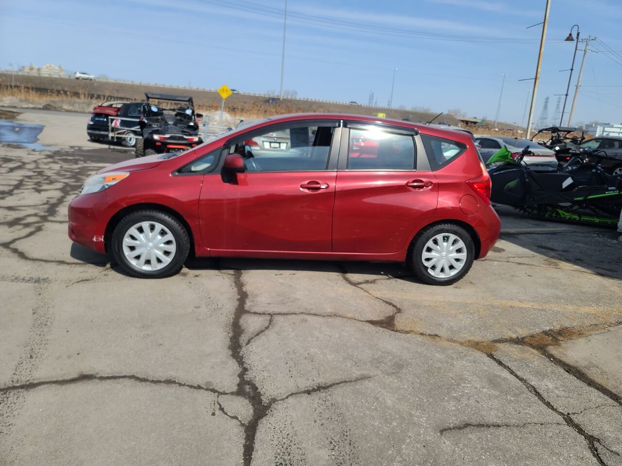 Nissan Versa Note 2014 Rouge Longueuil, - photo #2