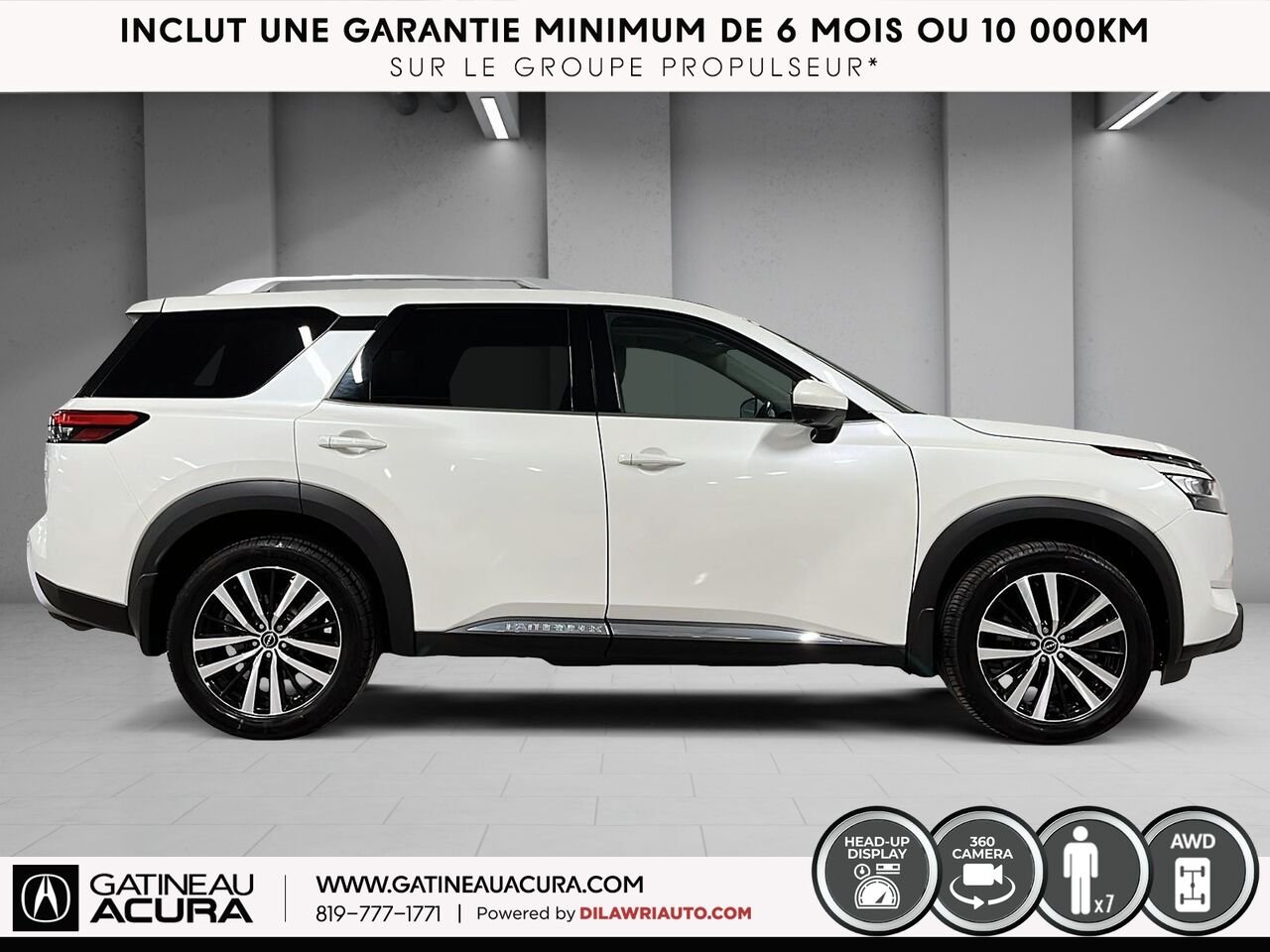 Nissan Pathfinder Platinum 4WD 2023 Blanc Ottawa & Gatineau - photo #15
