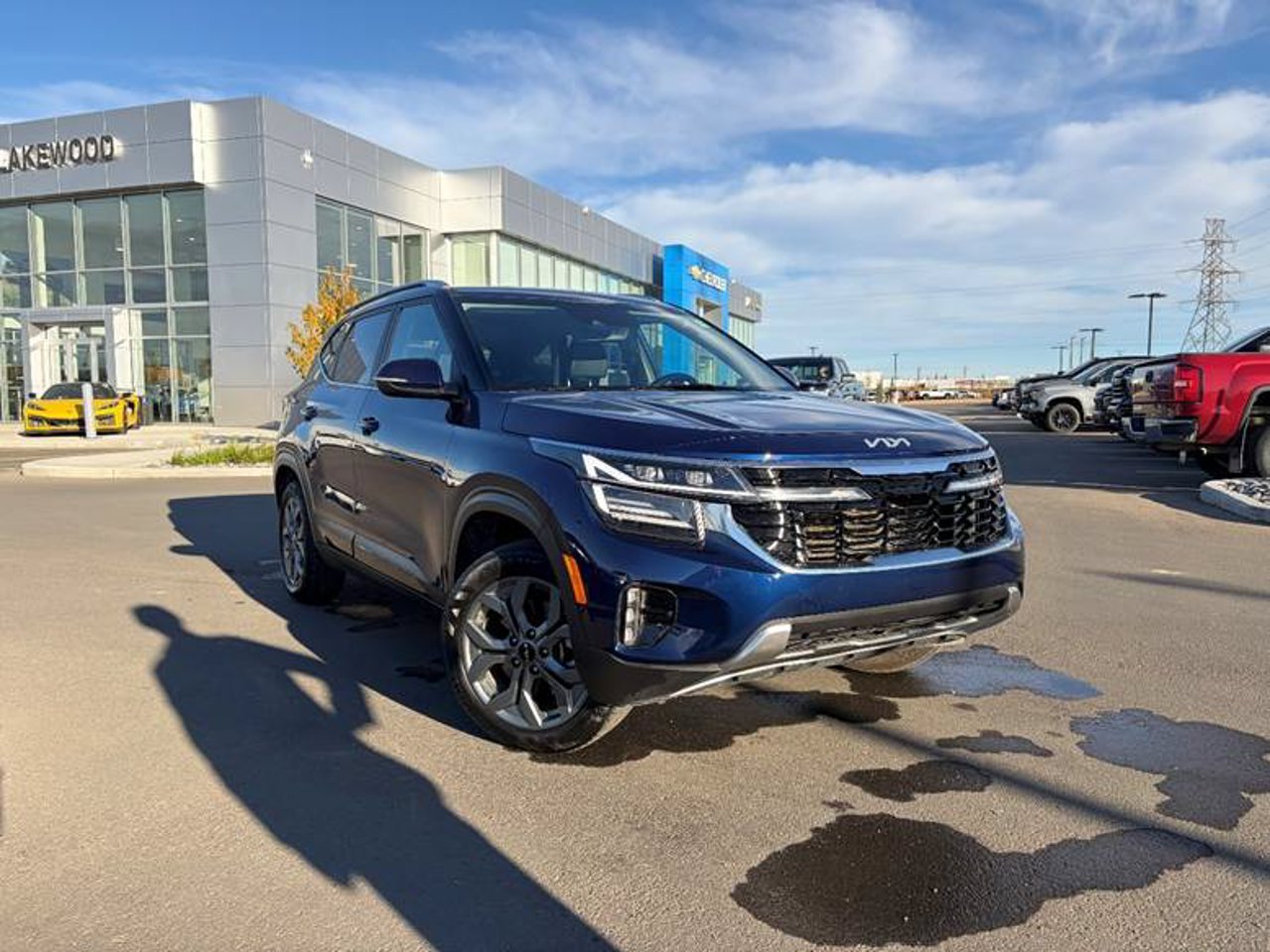 2025 Kia Seltos EX AWD Blue Sherwood Park - photo #1