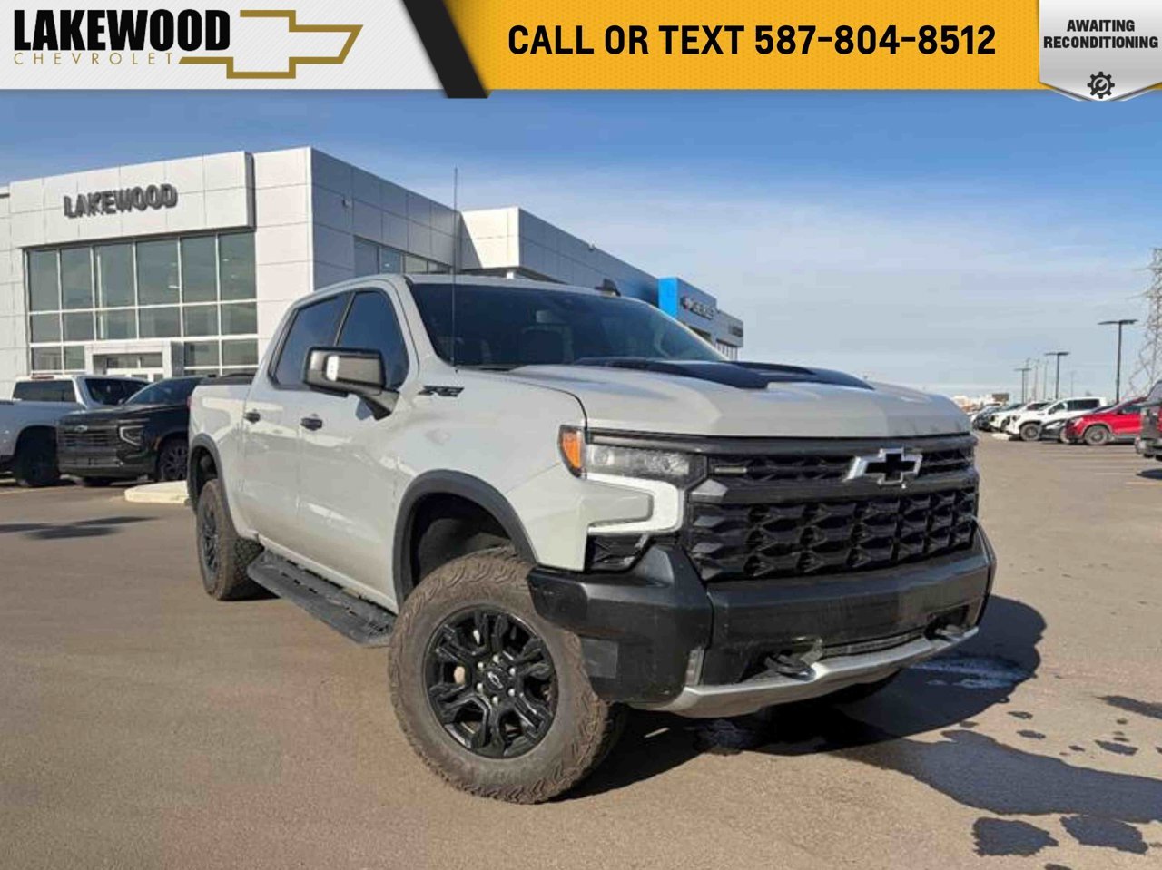 2024 Chevrolet Silverado 1500 4WD Crew Cab 147 ZR2 Grey Sherwood Park - photo #0