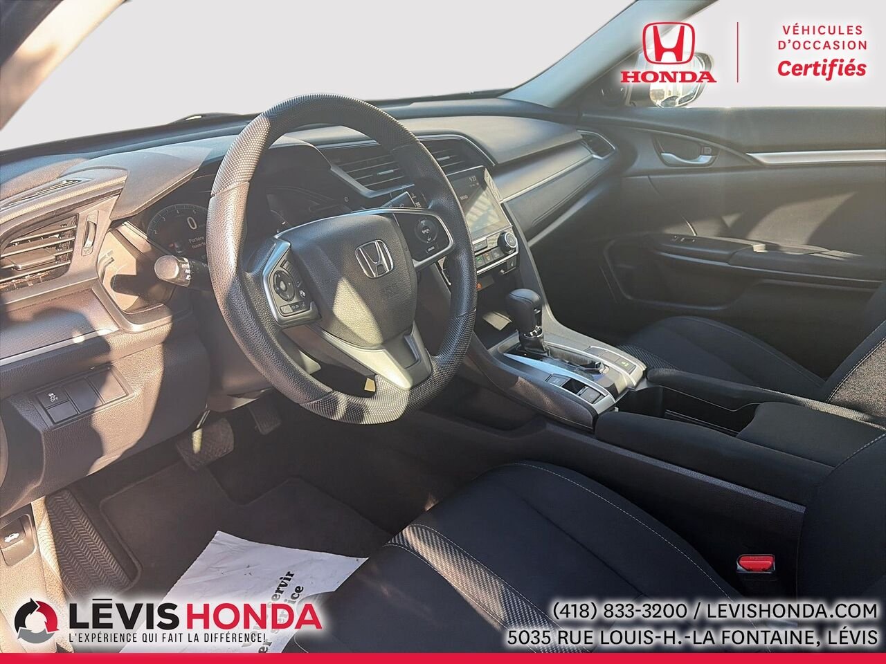 2018 Honda Civic Berline LX CVT Silver Lévis - photo #11