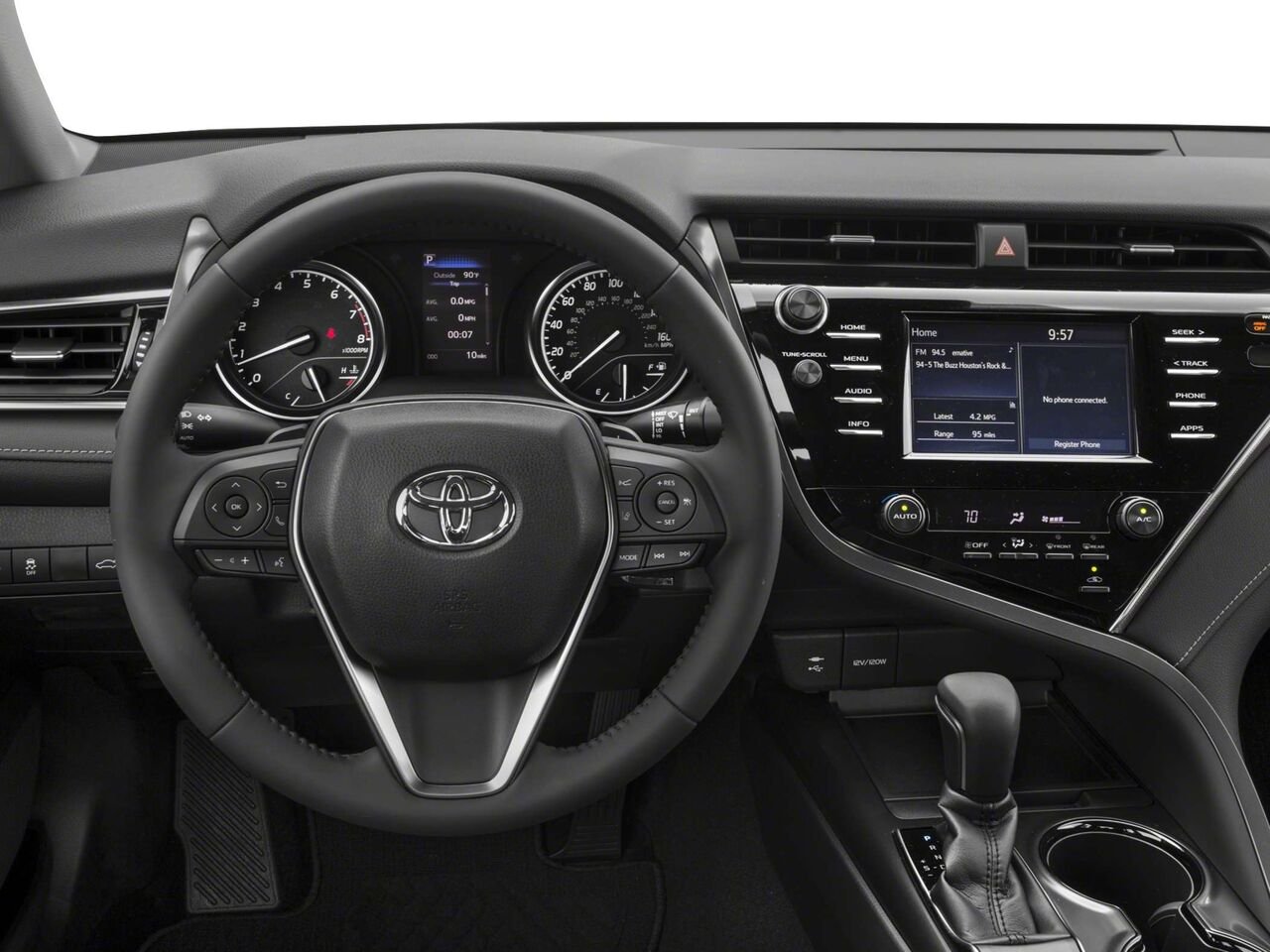 2018 Toyota Camry Black Gatineau - photo #3