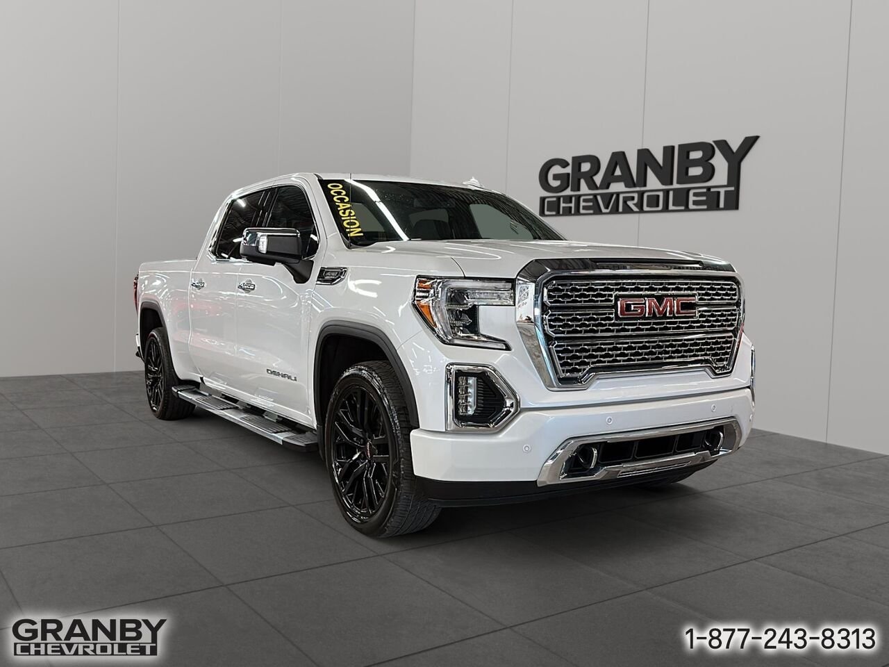 GMC Sierra 1500 Denali cabine multiplace 4RM 157 po | G3549 2021 Blanc Granby - photo #2