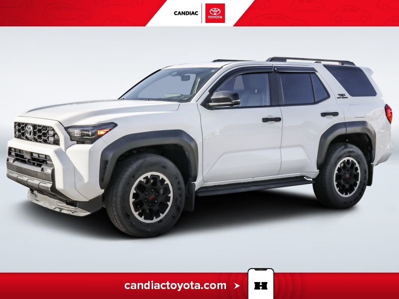 2025 Toyota 4Runner 4WD TRD OFF ROAD - BAS KM - MAGS White