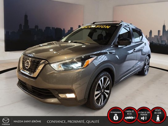 2020 Nissan Kicks SR | SIÈGES CHAUFFANTS | CARPLAY | CAMÉRA 360 | SYSTÈME AUDIO BOSE Blue