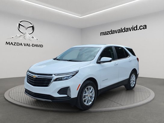 2024 Chevrolet Equinox LT TURBO 6 VITESSES, Traction intégrale, sièges avant chauffants, démarreur à distance, hayon White
