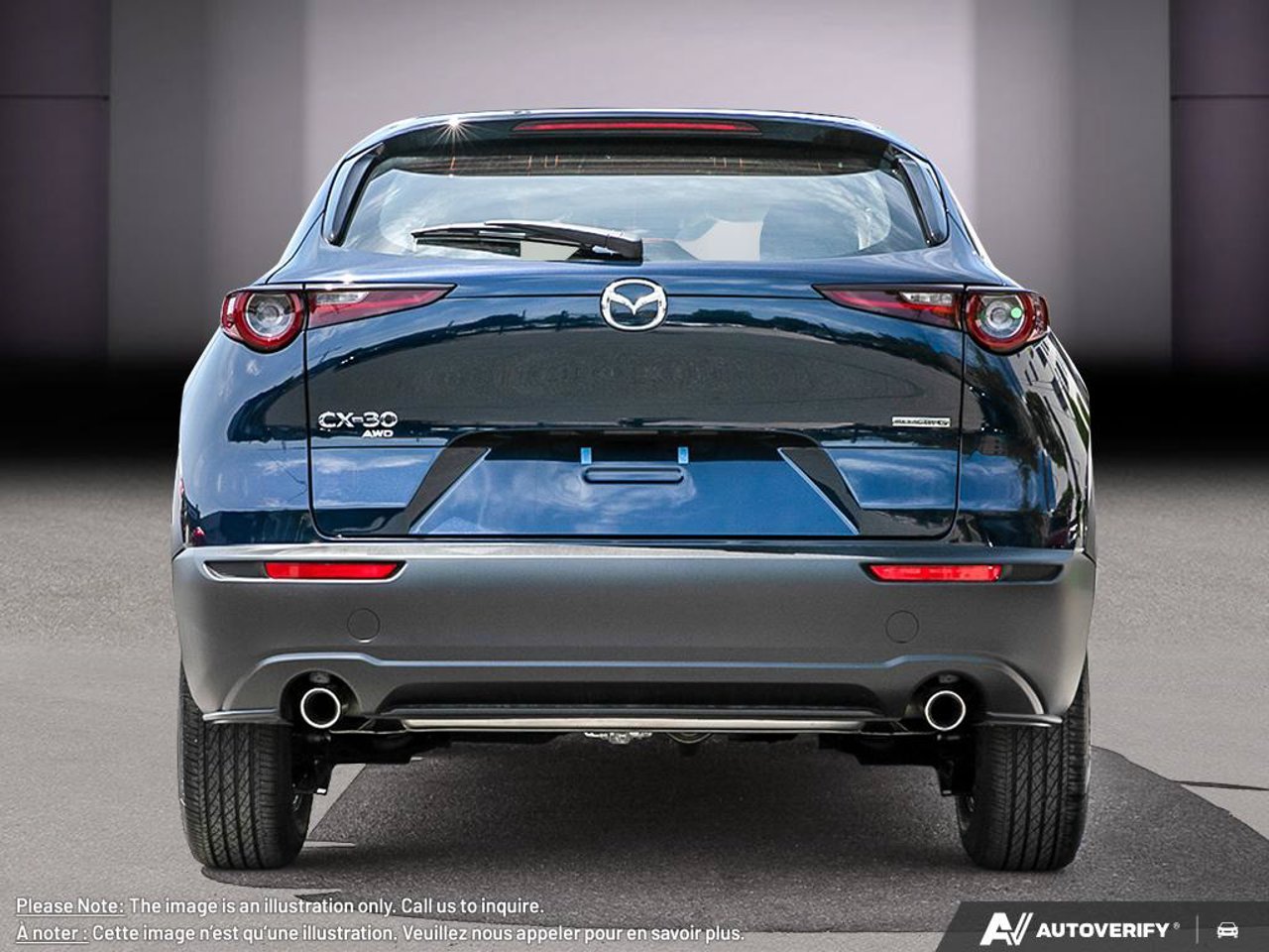 2026 Mazda CX-30 3MVDMBBLXTM208847 Deep Crystal Blue Mica Mirabel - photo #4