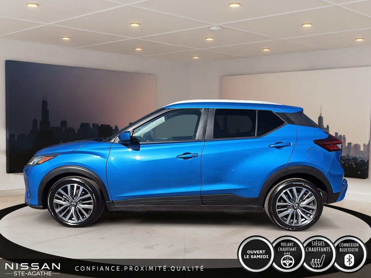 2024 Nissan Kicks Blue Ste-Agathe des Monts - photo #5