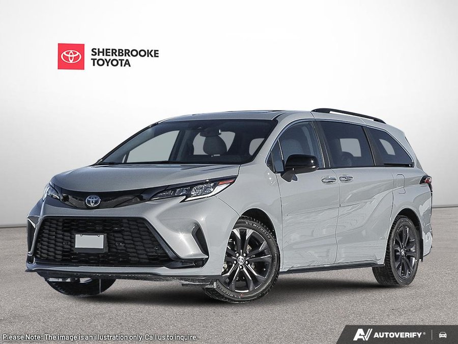 Toyota Sienna XSE TA 7 places 2026 Gris béton