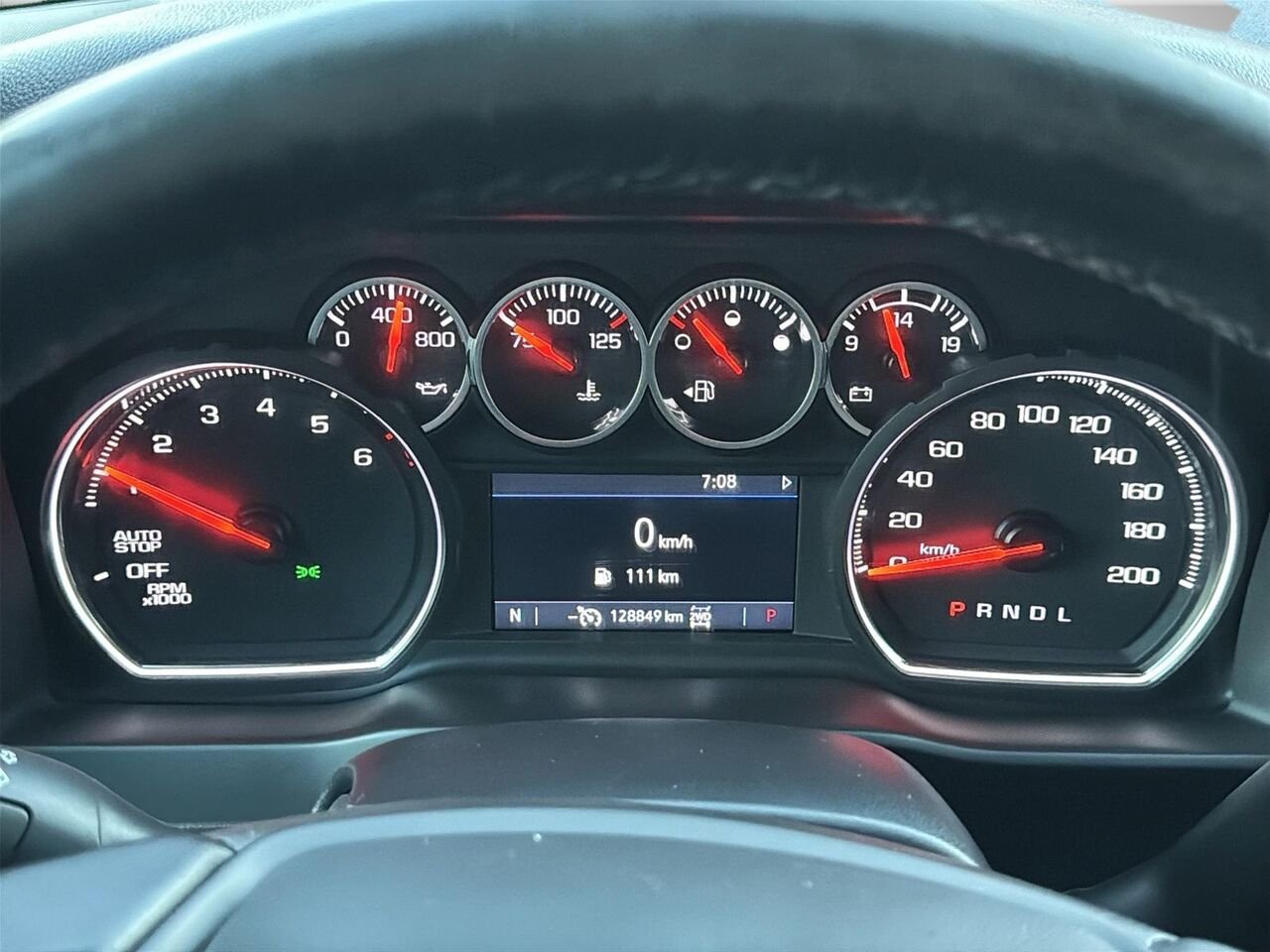 CHEVROLET SILVERADO 1500 RST 2020 Blanc Saint-Hyacinthe - photo #12