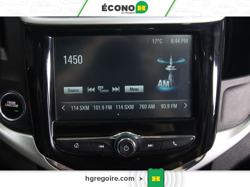 Chevrolet Sonic 822047 | LT AUTO TOIT GR ÉLEC A/C BLUETOOTH CAMÉRA MAGS 2017 Gris Laval - photo #9