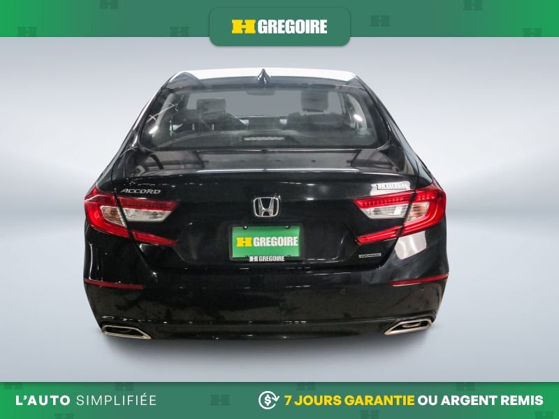 Honda Accord 821135 | Touring AUTO A/C MAGS CUIR TOIT NAV CAM RECUL BLUE 2020 Noir Laval - photo #5
