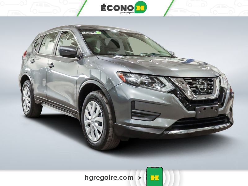 Nissan Rogue 822197 | S AWD GR ÉLEC A/C BLUETOOTH CAMÉRA 2018 Gris Laval - photo #0