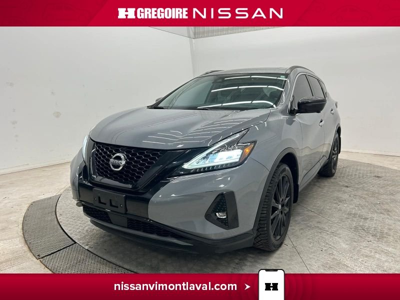 Nissan Murano VY3636 | Midnight Edition AWD CARPLAY TOIT PANORAMIQUE A PA 2021 Gris Laval - photo #0