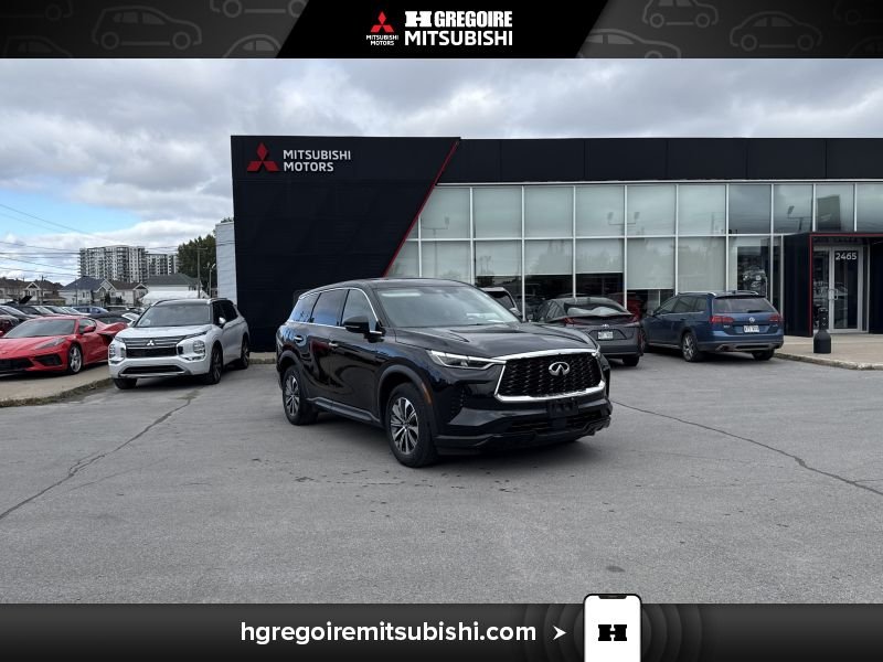 Infiniti QX60 PURE *AWD* 7 passager * Cuir * Toit * Mags * Cam 2024 Noir