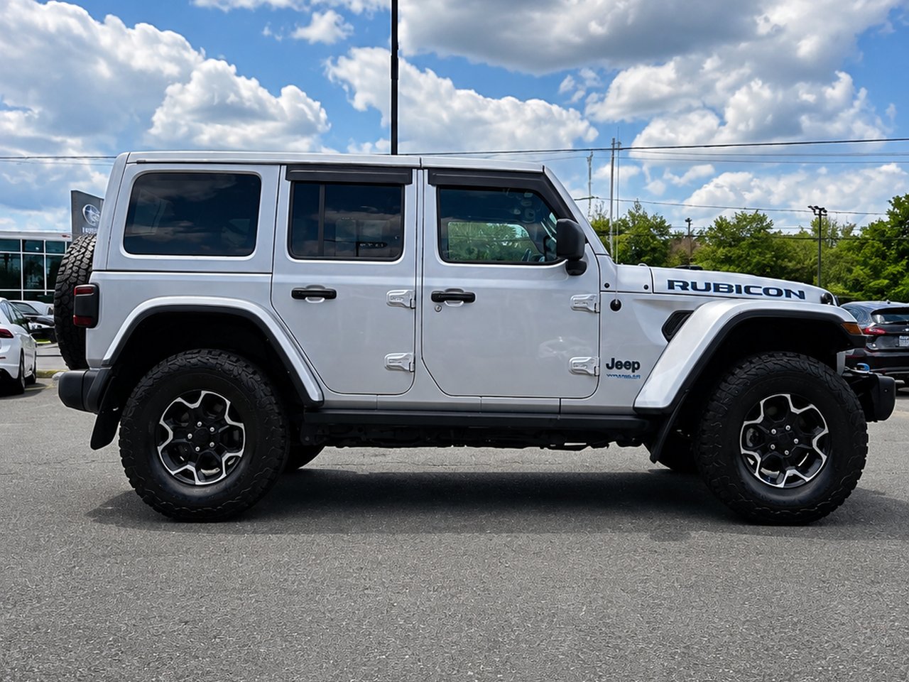 2022 Jeep Wrangler 4xe RUBICON Silver Granby - photo #8