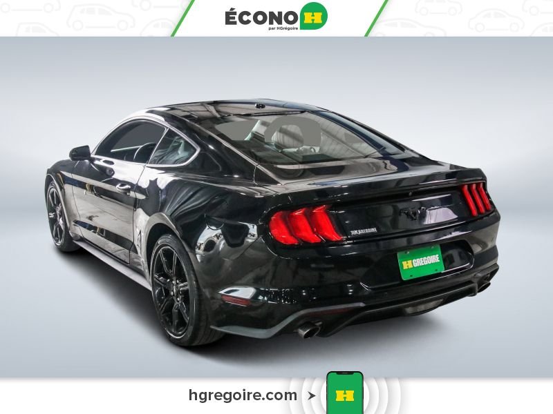 Ford Mustang 726363 | ECOBOOST PREMIUM AUTO A/C CUIR NAV MAGS CAM RECUL 2018 Noir Laval - photo #4