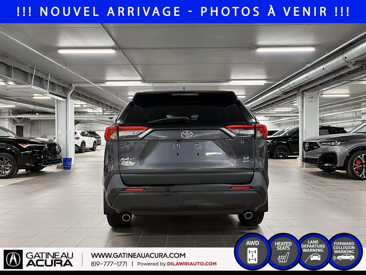 Toyota RAV4 LE AWD 2023 Gris Gatineau - photo #5