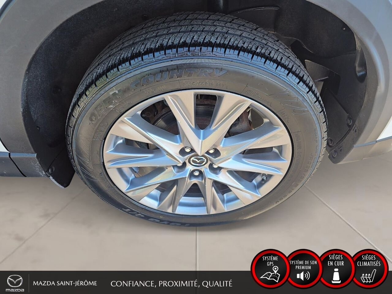 2019 Mazda CX-5 GT | TOIT OUVRANT | CUIR | NAVIGATION | AWD White Saint-Jérôme - photo #11