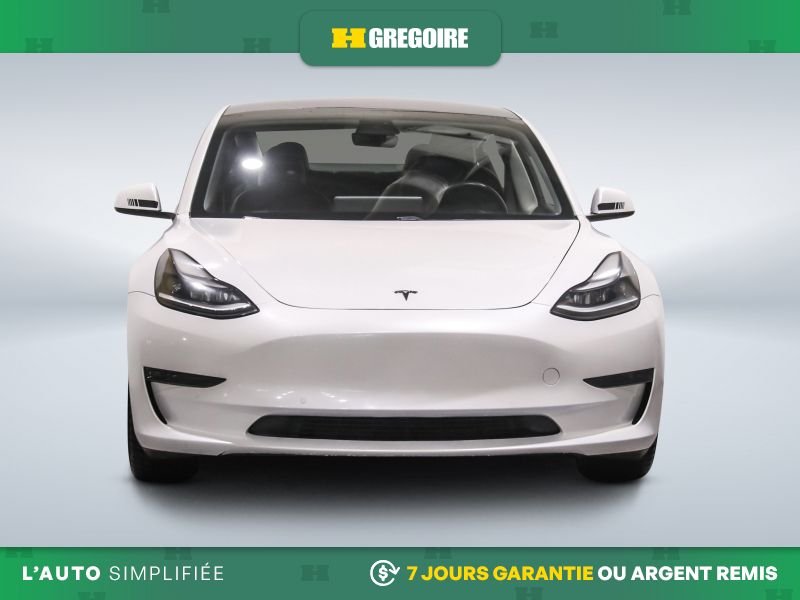 2021 Tesla Model 3 White Laval - photo #1