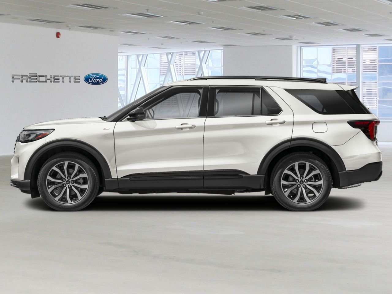 Ford Explorer 2027 Blanc astral métallisé trois couches Montmagny - photo #1