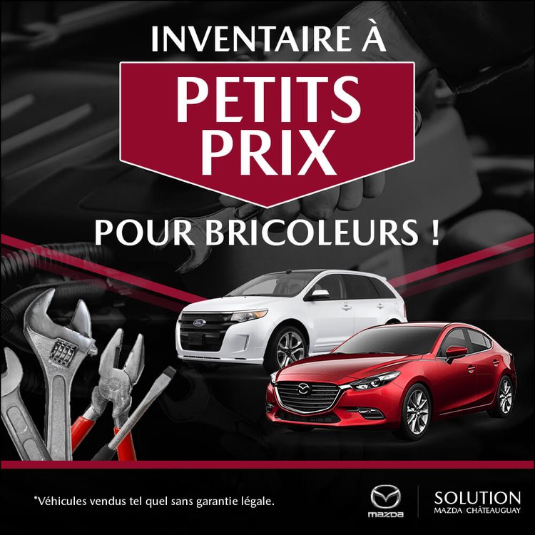 Solution mazda promo occasion petits prix aout FR