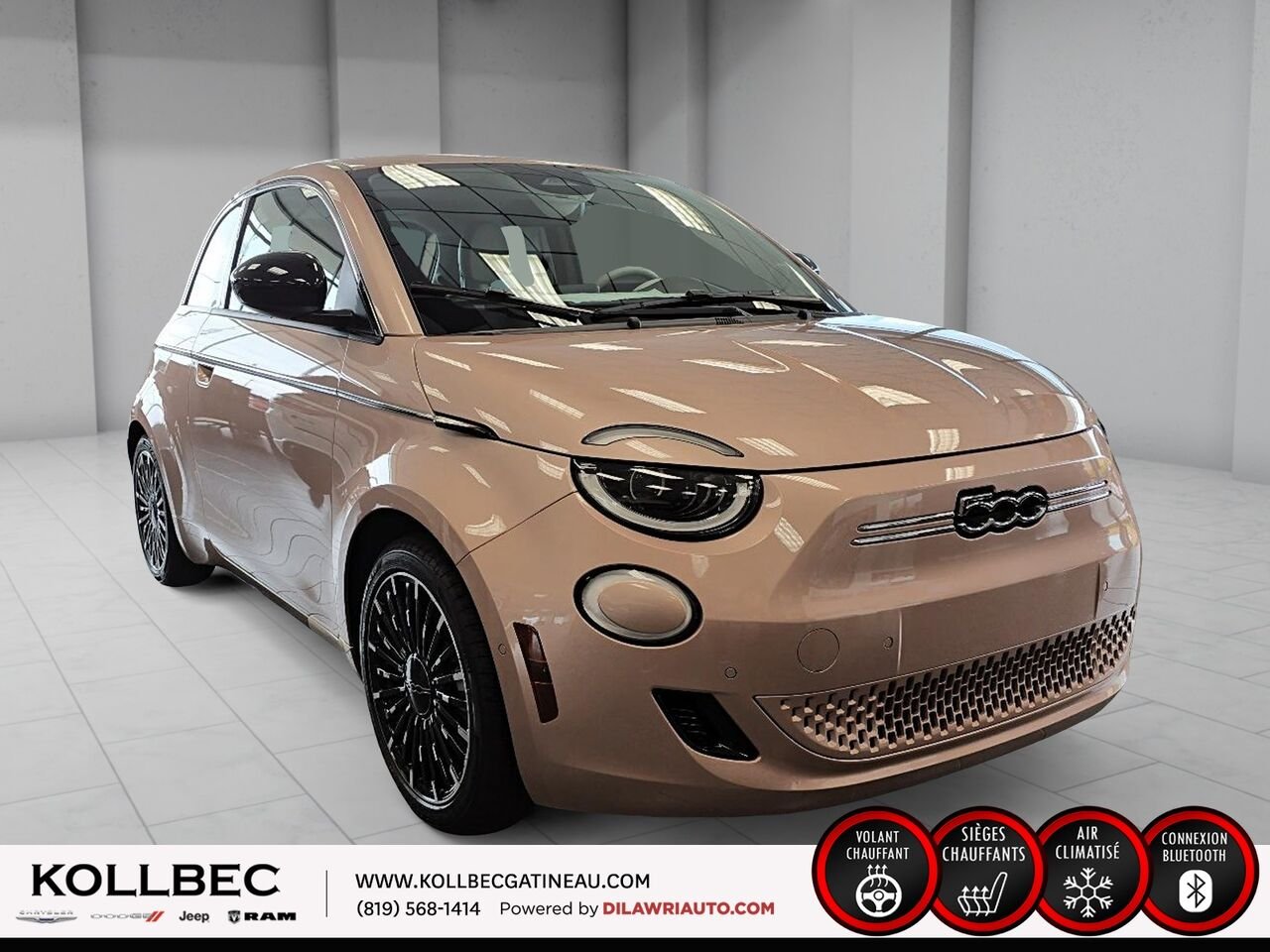 2026 FIAT 500e 261910 | Icona TA Rose Gold Gatineau - photo #12