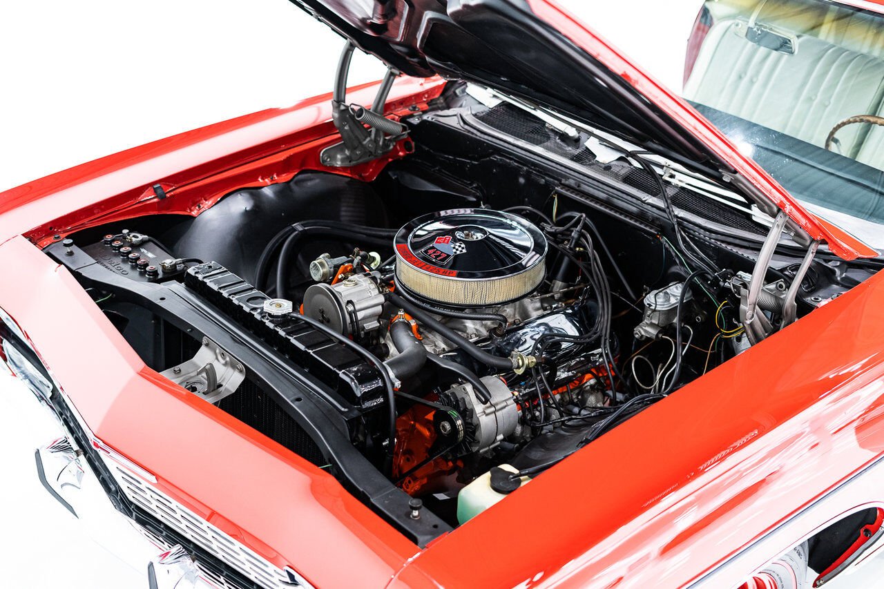 Chevrolet Impala Match N# L72 427/425 4spd 4.56gear Org Bill Of Sale | PRIX EN USD 1968 Rouge Montréal - photo #67