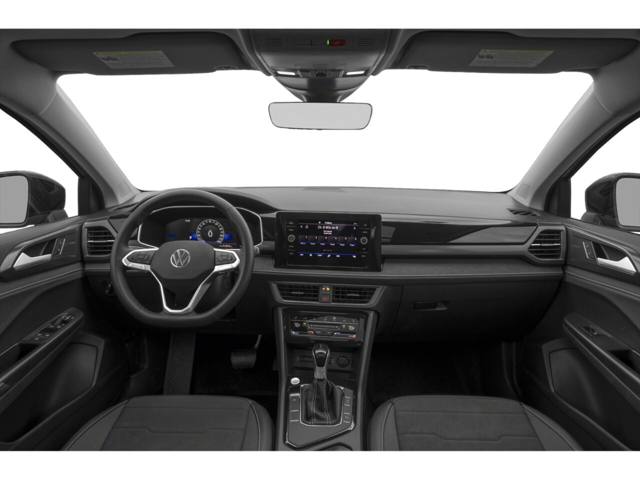 2026 Volkswagen Taos Pure White with Black Roof Rouyn-Noranda - photo #7