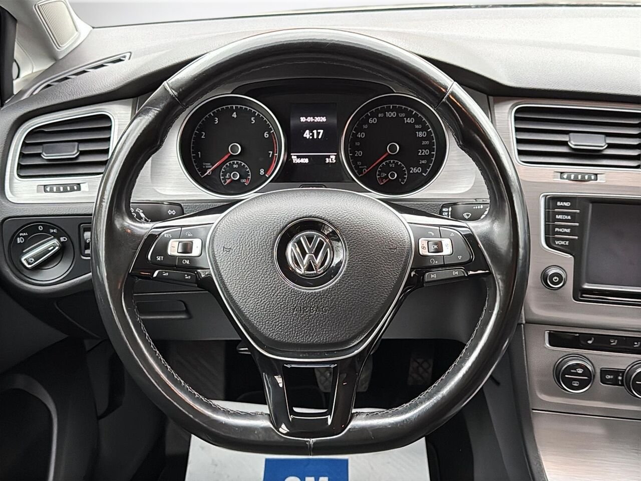 VOLKSWAGEN GOLF TRENDLINE 2016 Gris Saint-Hyacinthe - photo #11