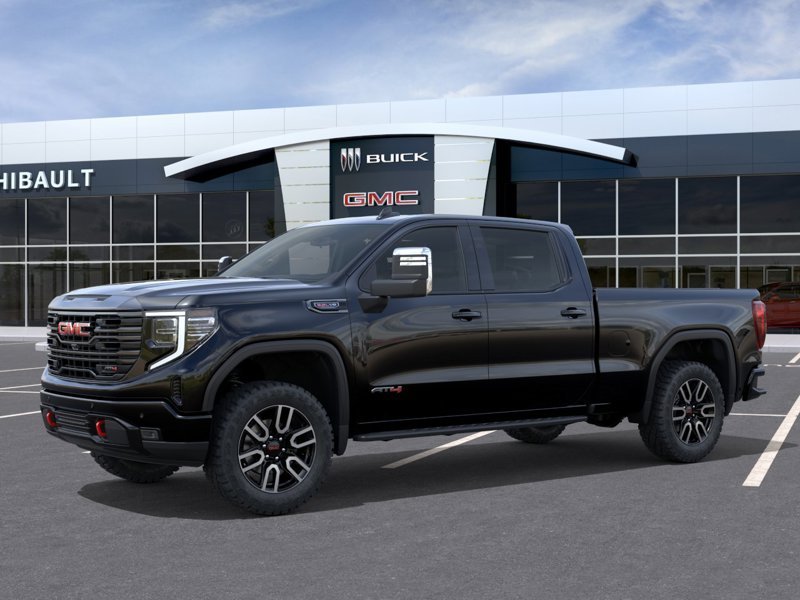 GMC Sierra 1500 AT4 cabine multiplace 4RM 157 po 2026 NOIR ONYX Sherbrooke - photo #1