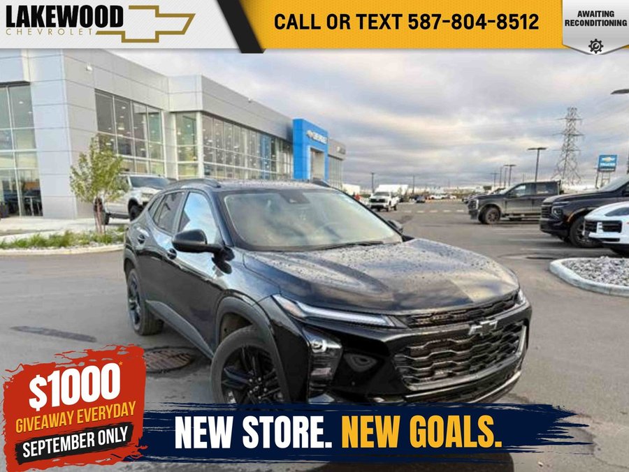 2025 Chevrolet Trax ACTIV FWD 1.2T | 3M | Power Sunroof Black