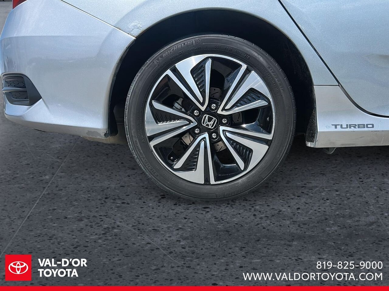 Honda Civic Berline EX-T 4 portes CVT 2016 Argent Val-d'Or - photo #5