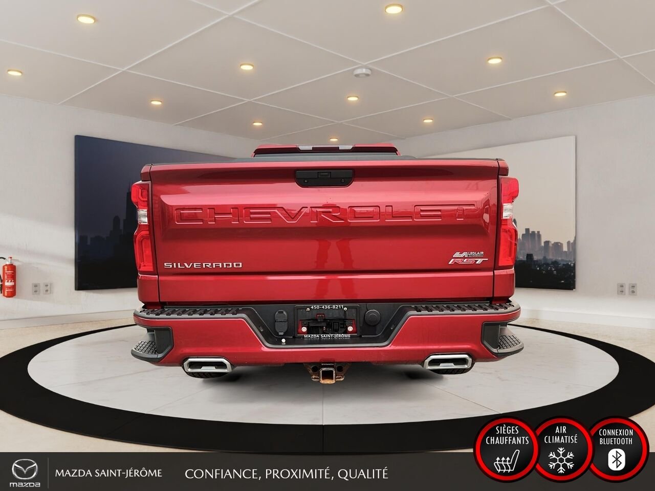 Chevrolet Silverado 1500 RST cabine multiplace 4RM 157 po 2020 Rouge Saint-Jérôme - photo #6